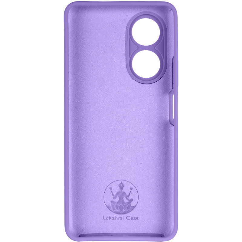 Фото Чехол Silicone Cover Lakshmi Full Camera (AAA) для Oppo A58 4G (Сиреневый / Dasheen) в магазине vchehle.ua