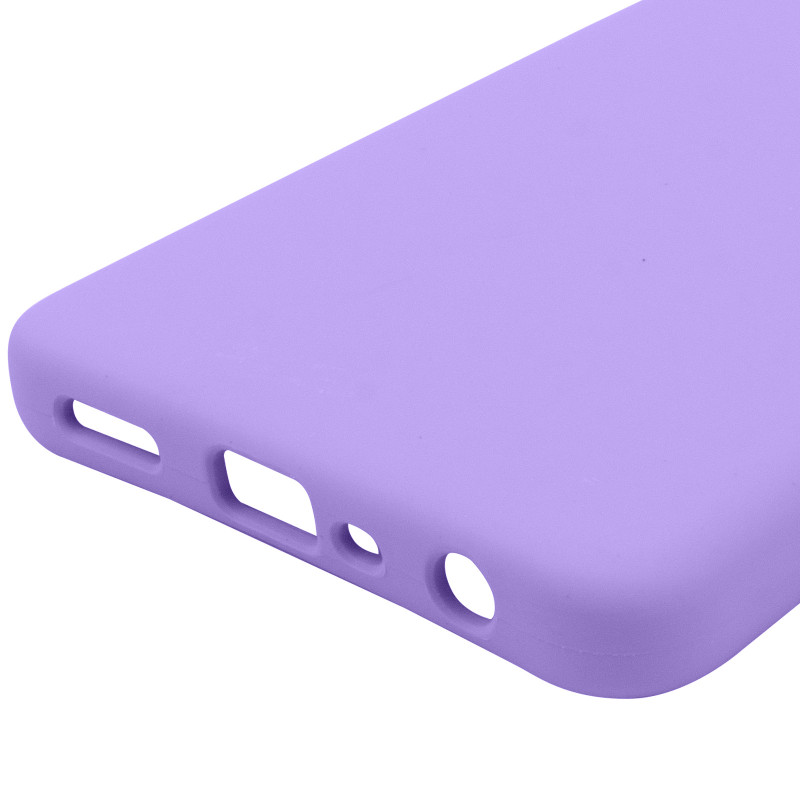 Купить Чехол Silicone Cover Lakshmi Full Camera (AAA) для Oppo A58 4G (Сиреневый / Dasheen) на vchehle.ua
