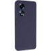 Чехол Silicone Cover Lakshmi Full Camera (AAA) для Oppo A58 4G (Темно-синий / Midnight blue)