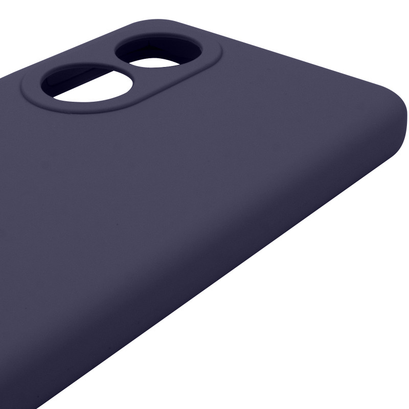 Чехол Silicone Cover Lakshmi Full Camera (AAA) для Oppo A58 4G (Темно-синий / Midnight blue) в магазине vchehle.ua