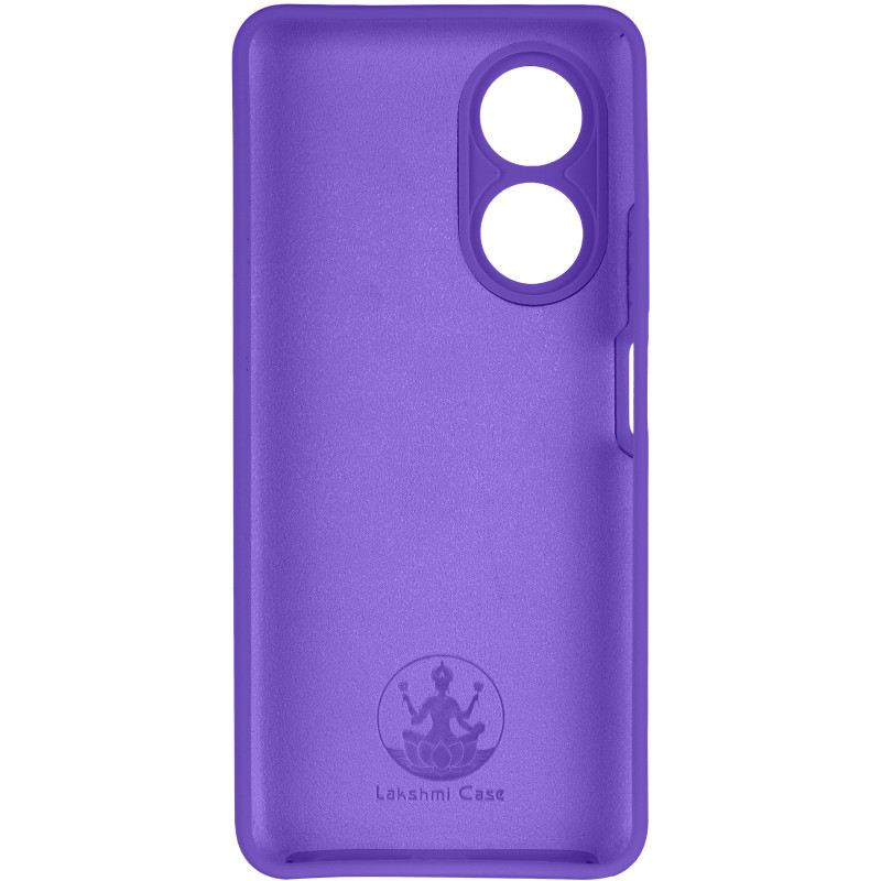 Фото Чехол Silicone Cover Lakshmi Full Camera (AAA) для Oppo A58 4G (Фиолетовый / Amethyst) в магазине vchehle.ua