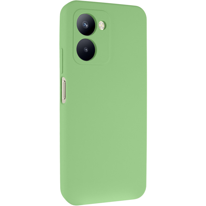 Чохол Silicone Cover Lakshmi Full Camera (AAA) на Realme C33 (М'ятний / Mint)