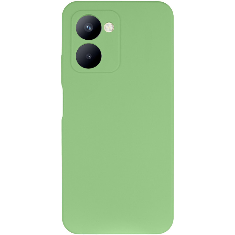 Фото Чохол Silicone Cover Lakshmi Full Camera (AAA) на Realme C33 (М'ятний / Mint) на vchehle.ua