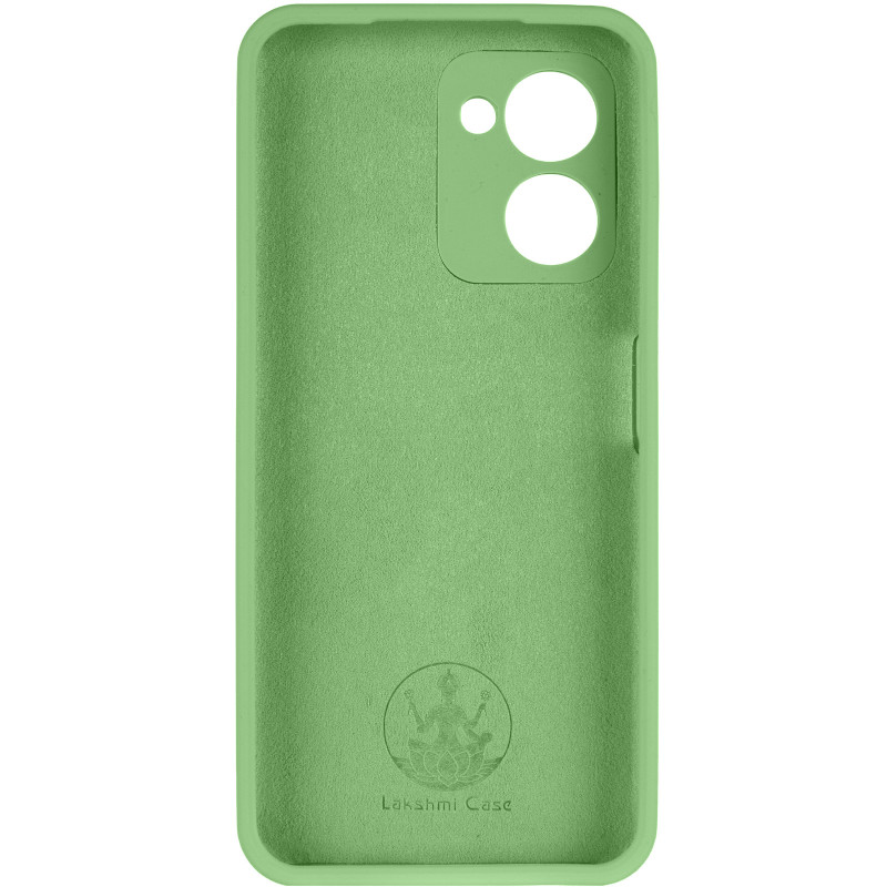 Фото Чохол Silicone Cover Lakshmi Full Camera (AAA) на Realme C33 (М'ятний / Mint) в маназині vchehle.ua