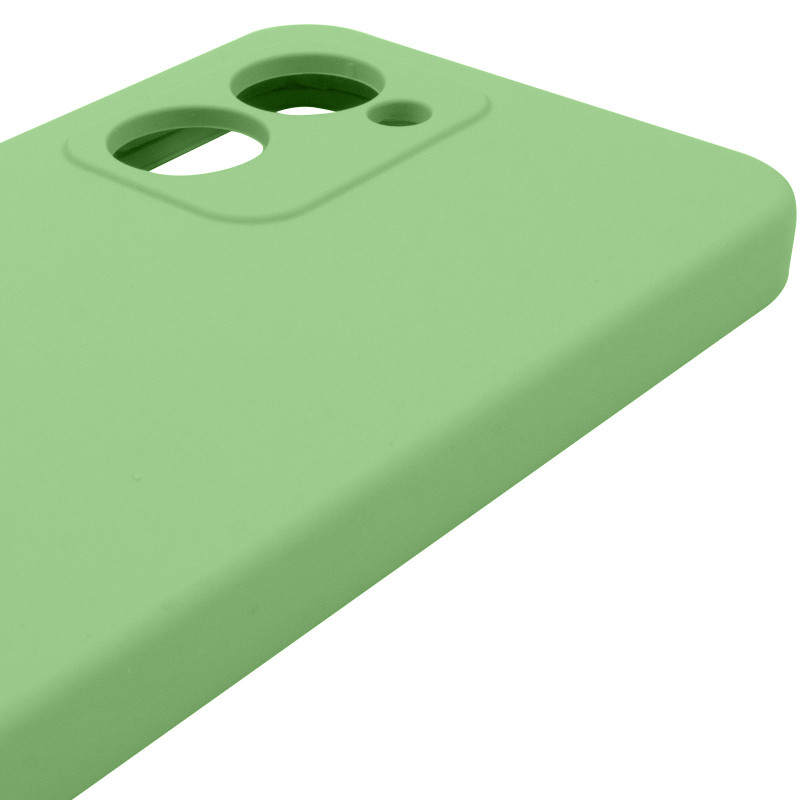 Чохол Silicone Cover Lakshmi Full Camera (AAA) на Realme C33 (М'ятний / Mint) в магазині vchehle.ua