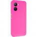 Чохол Silicone Cover Lakshmi Full Camera (AAA) на Realme C33 (Рожевий / Barbie pink)