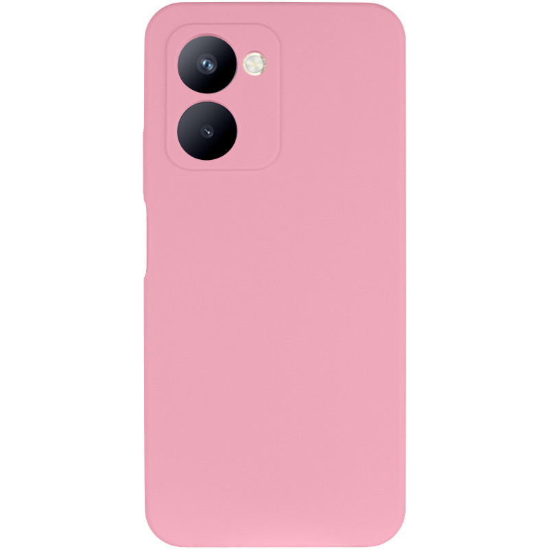 Фото Чохол Silicone Cover Lakshmi Full Camera (AAA) на Realme C33 (Рожевий / Light pink) на vchehle.ua