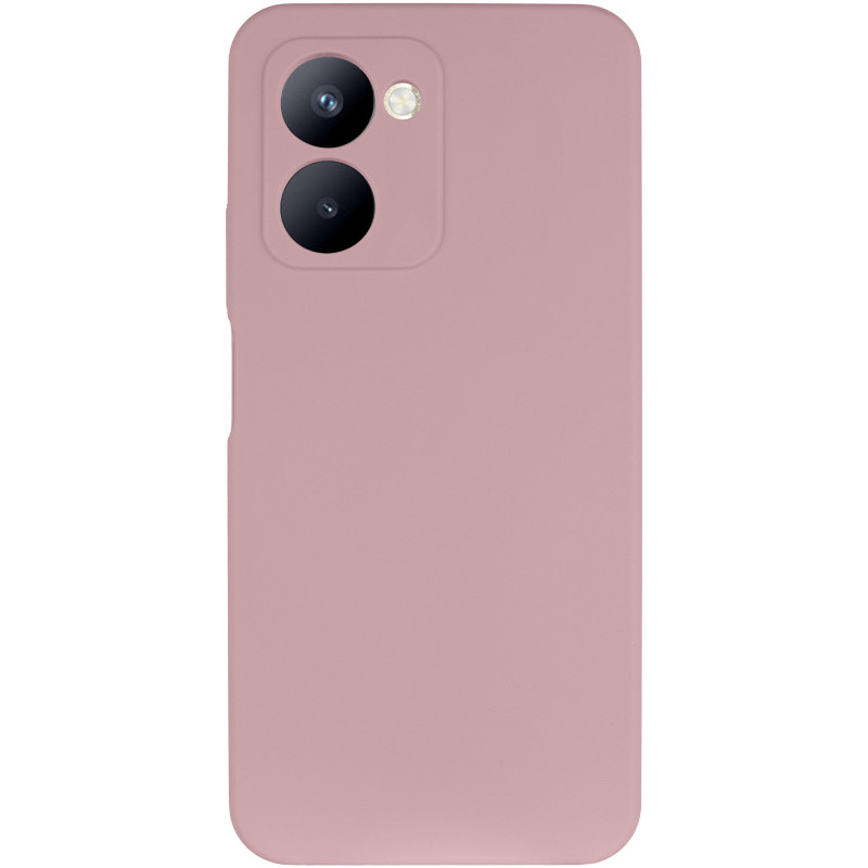 Фото Чохол Silicone Cover Lakshmi Full Camera (AAA) на Realme C33 (Рожевий / Pink Sand) на vchehle.ua