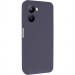 Чохол Silicone Cover Lakshmi Full Camera (AAA) на Realme C33 (Сірий / Dark Gray)