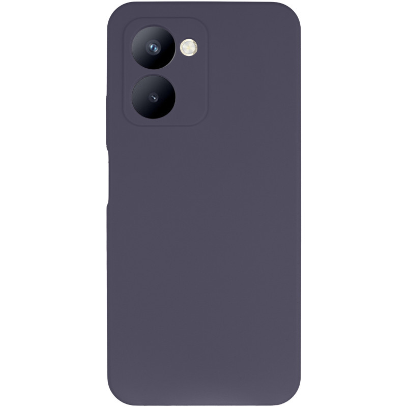 Фото Чохол Silicone Cover Lakshmi Full Camera (AAA) на Realme C33 (Сірий / Dark Gray) на vchehle.ua