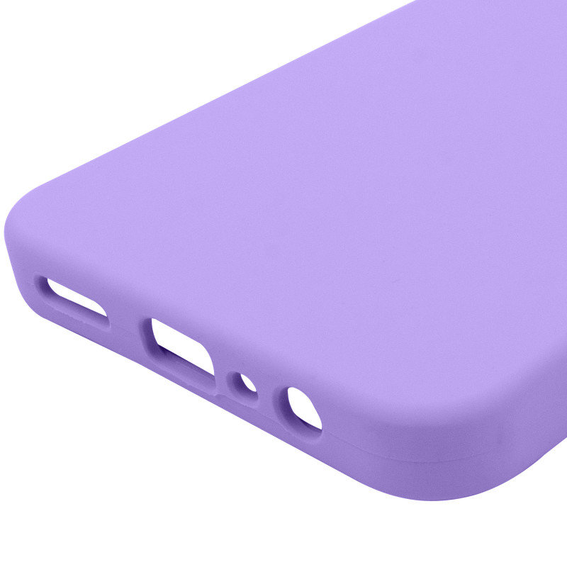 Купити Чохол Silicone Cover Lakshmi Full Camera (AAA) на Realme C33 (Бузковий / Dasheen) на vchehle.ua