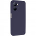 Чохол Silicone Cover Lakshmi Full Camera (AAA) на Realme C33 (Темно-синій / Midnight blue)
