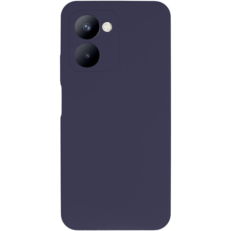 Фото Чохол Silicone Cover Lakshmi Full Camera (AAA) на Realme C33 (Темно-синій / Midnight blue) на vchehle.ua