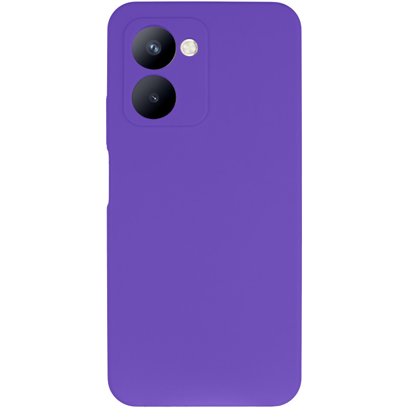Фото Чохол Silicone Cover Lakshmi Full Camera (AAA) на Realme C33 (Фіолетовий / Amethyst) на vchehle.ua