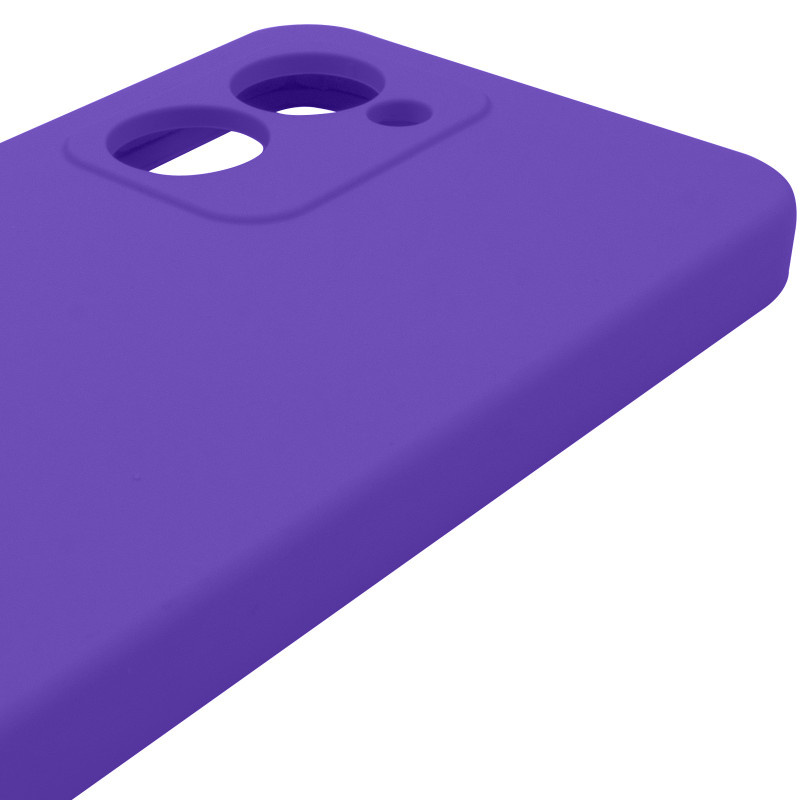 Чохол Silicone Cover Lakshmi Full Camera (AAA) на Realme C33 (Фіолетовий / Amethyst) в магазині vchehle.ua