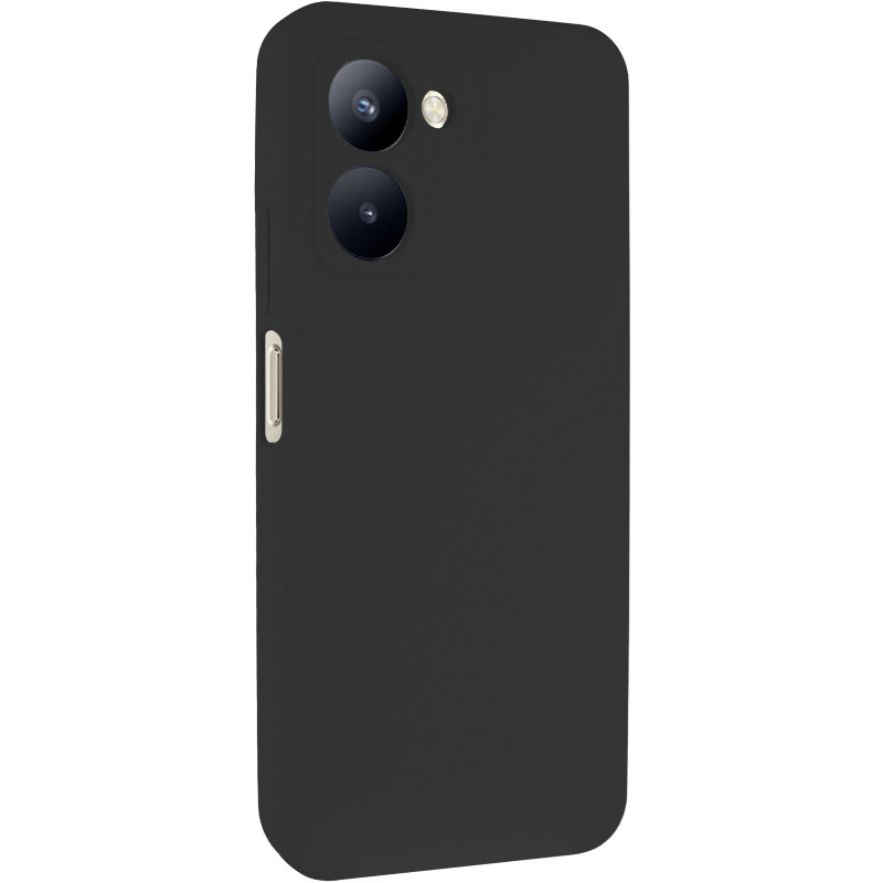 Чохол Silicone Cover Lakshmi Full Camera (AAA) на Realme C33 (Чорний / Black)