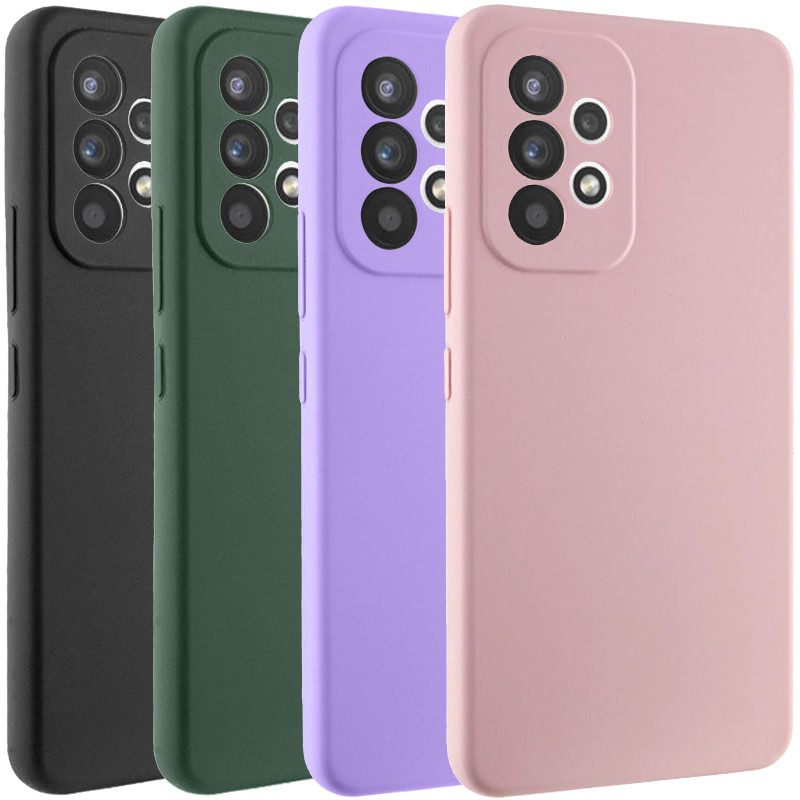 Чехол Silicone Cover Lakshmi Full Camera (AAA) для Samsung Galaxy A33 5G