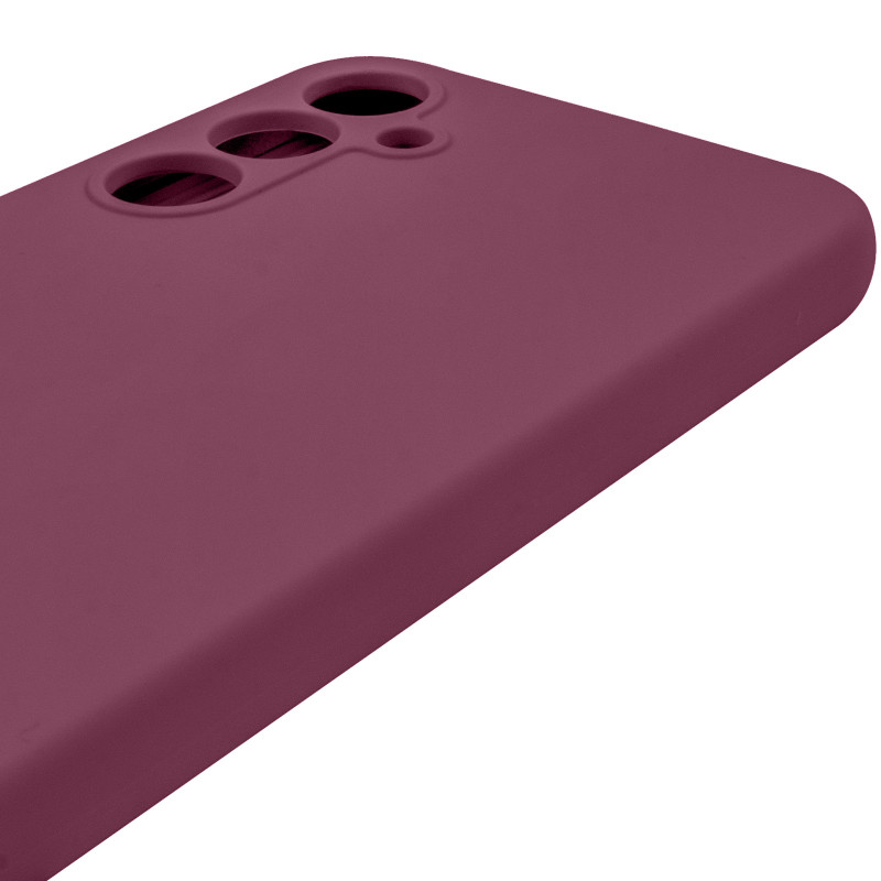 Чехол Silicone Cover Lakshmi Full Camera (AAA) для Samsung Galaxy A54 5G (Бордовый / Plum) в магазине vchehle.ua