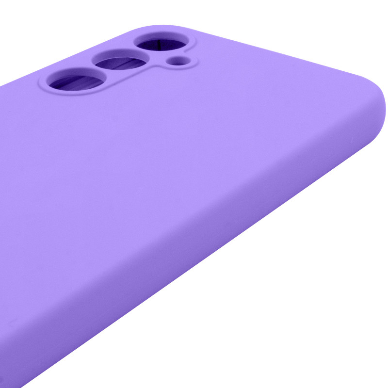 Чехол Silicone Cover Lakshmi Full Camera (AAA) для Samsung Galaxy A54 5G (Сиреневый / Dasheen) в магазине vchehle.ua