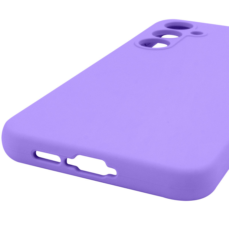 Купить Чехол Silicone Cover Lakshmi Full Camera (AAA) для Samsung Galaxy A54 5G (Сиреневый / Dasheen) на vchehle.ua