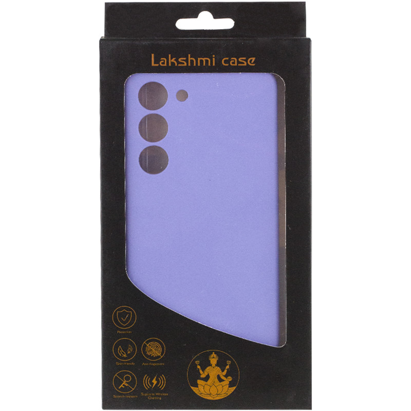 Купити Чохол Silicone Cover Lakshmi Full Camera (AAA) на Samsung Galaxy S23 (Бузковий / Dasheen) на vchehle.ua