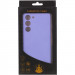 Купити Чохол Silicone Cover Lakshmi Full Camera (AAA) на Samsung Galaxy S23 (Бузковий / Dasheen) на vchehle.ua