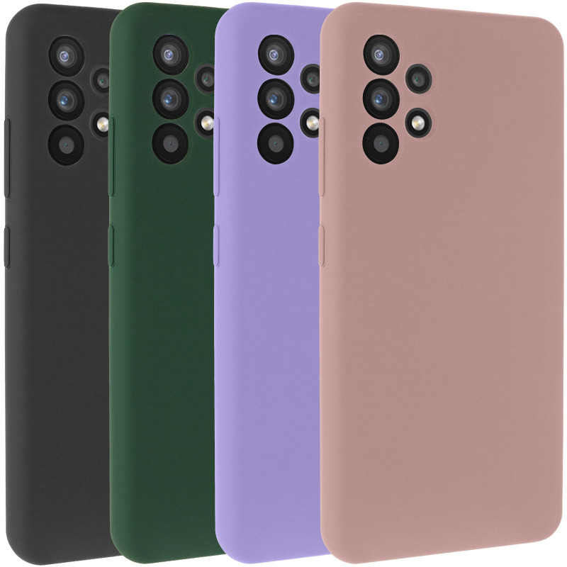 Чохол Silicone Cover Lakshmi Full Camera (AAA) на Samsung Galaxy A32 4G