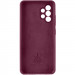 Фото Чохол Silicone Cover Lakshmi Full Camera (AAA) на Samsung Galaxy A32 4G (Бордовий / Plum) в маназині vchehle.ua