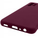 Купити Чохол Silicone Cover Lakshmi Full Camera (AAA) на Samsung Galaxy A32 4G (Бордовий / Plum) на vchehle.ua