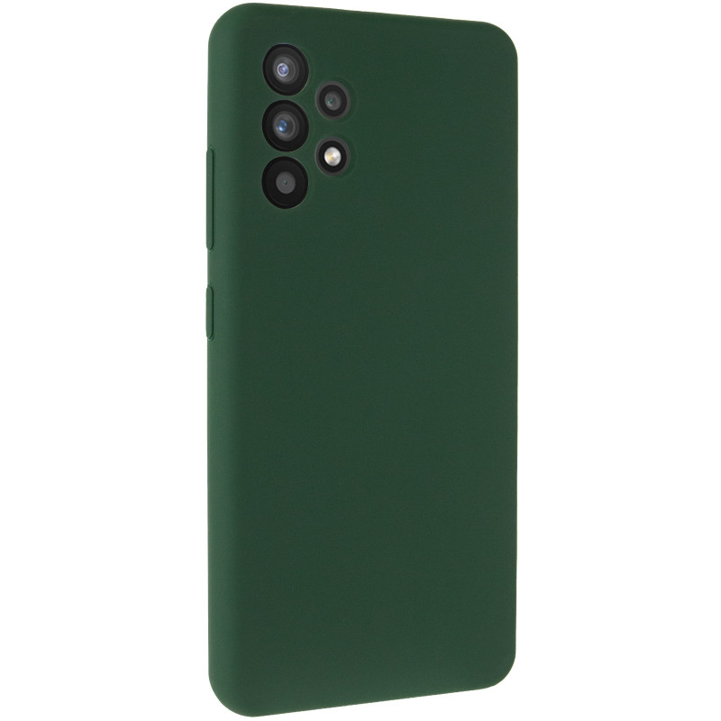 Чохол Silicone Cover Lakshmi Full Camera (AAA) на Samsung Galaxy A32 4G (Зелений / Cyprus Green)