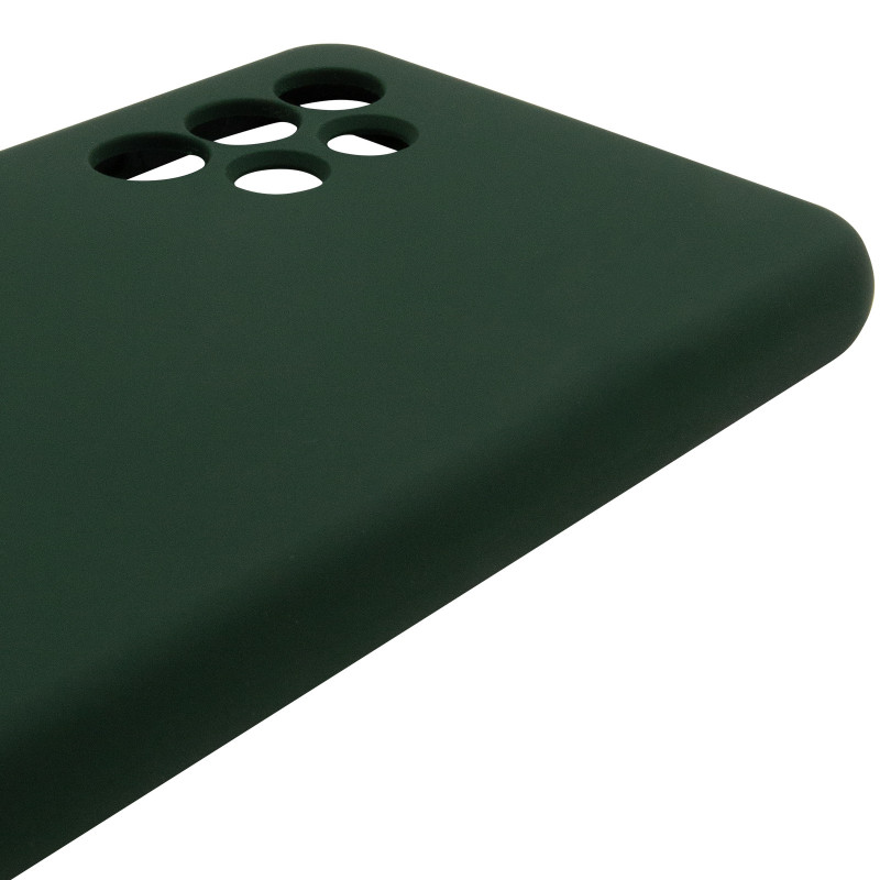 Чохол Silicone Cover Lakshmi Full Camera (AAA) на Samsung Galaxy A32 4G (Зелений / Cyprus Green) в магазині vchehle.ua