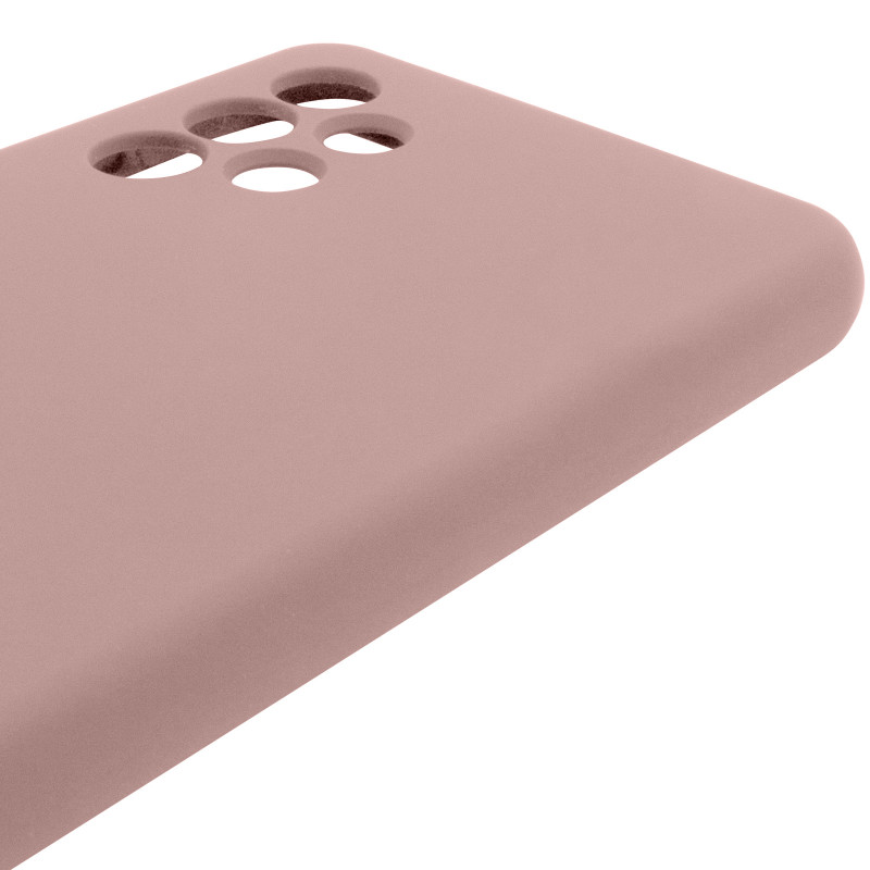 Чохол Silicone Cover Lakshmi Full Camera (AAA) на Samsung Galaxy A32 4G (Рожевий / Pink Sand) в магазині vchehle.ua