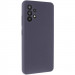 Чохол Silicone Cover Lakshmi Full Camera (AAA) на Samsung Galaxy A32 4G (Сірий / Dark Gray)