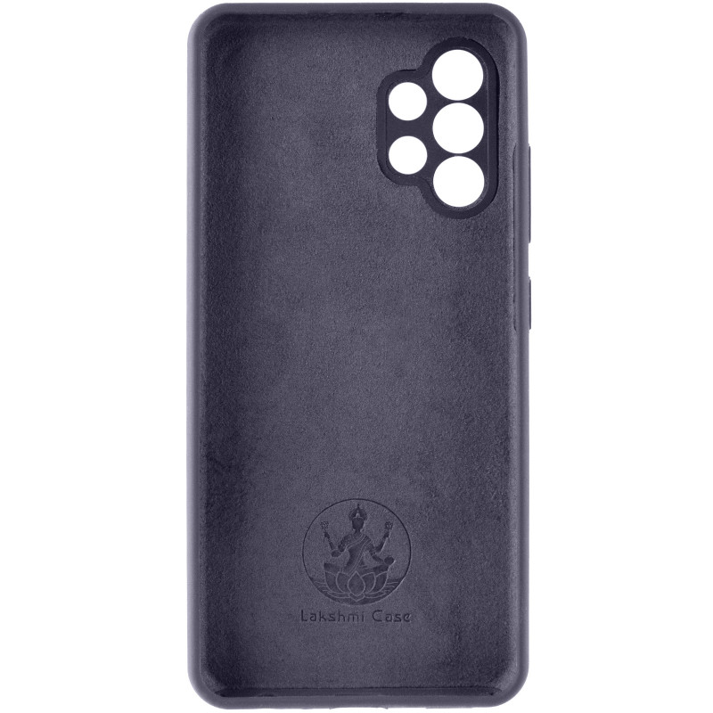Фото Чохол Silicone Cover Lakshmi Full Camera (AAA) на Samsung Galaxy A32 4G (Сірий / Dark Gray) в маназині vchehle.ua