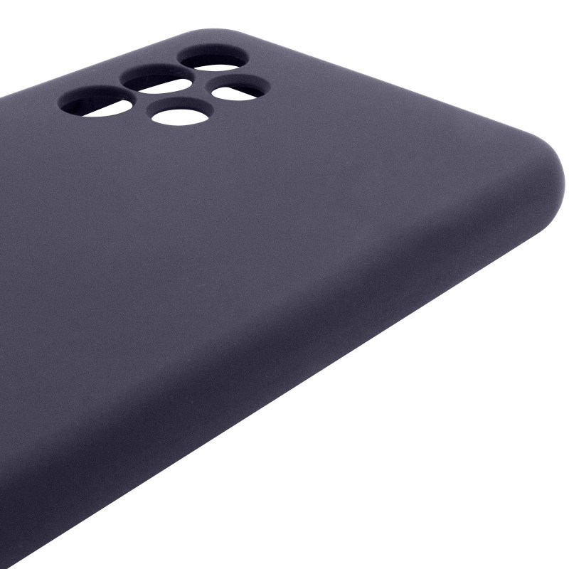 Чохол Silicone Cover Lakshmi Full Camera (AAA) на Samsung Galaxy A32 4G (Сірий / Dark Gray) в магазині vchehle.ua