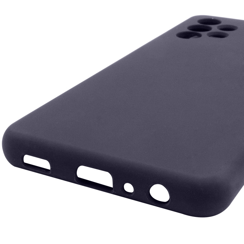 Купити Чохол Silicone Cover Lakshmi Full Camera (AAA) на Samsung Galaxy A32 4G (Сірий / Dark Gray) на vchehle.ua