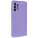 Чохол Silicone Cover Lakshmi Full Camera (AAA) на Samsung Galaxy A32 4G (Бузковий / Dasheen)