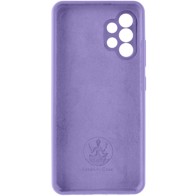 Фото Чохол Silicone Cover Lakshmi Full Camera (AAA) на Samsung Galaxy A32 4G (Бузковий / Dasheen) в маназині vchehle.ua