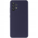 Фото Чохол Silicone Cover Lakshmi Full Camera (AAA) на Samsung Galaxy A32 4G (Темно-синій / Midnight blue) на vchehle.ua