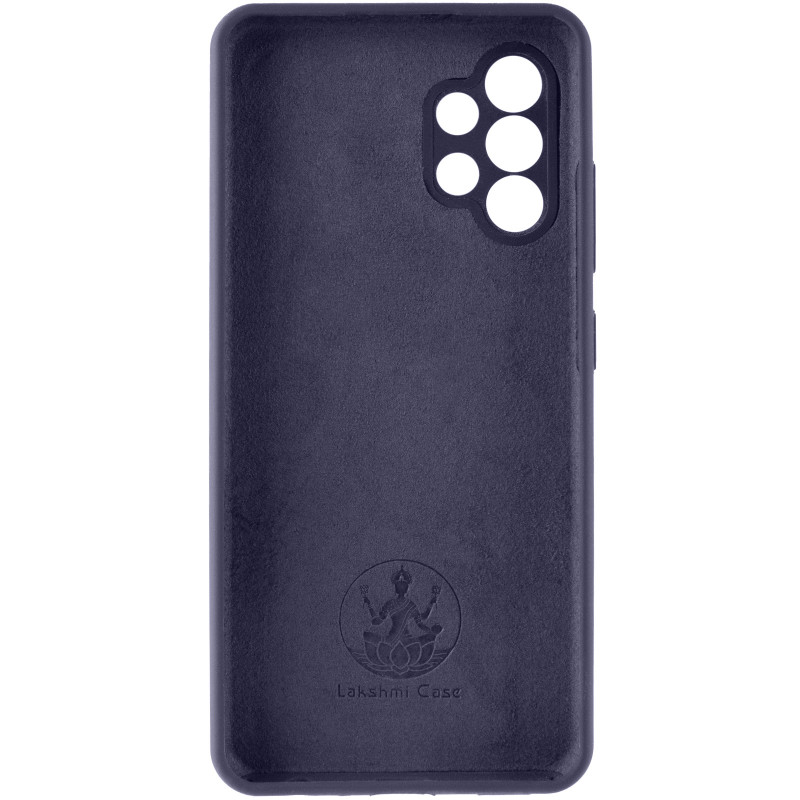 Фото Чохол Silicone Cover Lakshmi Full Camera (AAA) на Samsung Galaxy A32 4G (Темно-синій / Midnight blue) в маназині vchehle.ua
