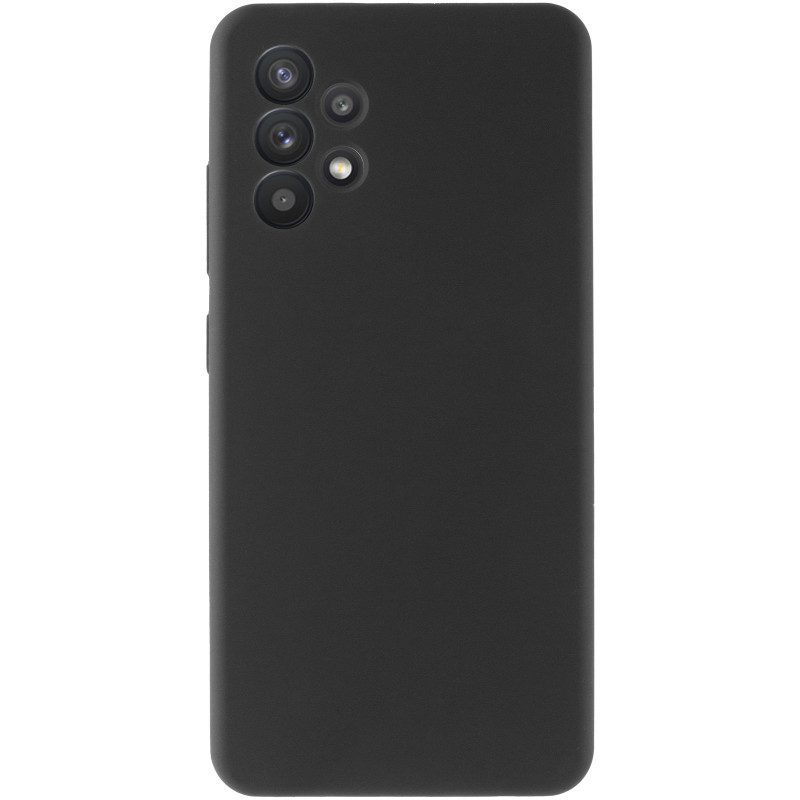 Фото Чохол Silicone Cover Lakshmi Full Camera (AAA) на Samsung Galaxy A32 4G (Чорний / Black) на vchehle.ua
