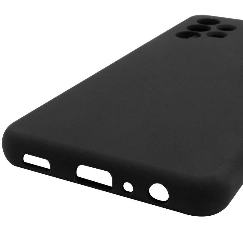 Купити Чохол Silicone Cover Lakshmi Full Camera (AAA) на Samsung Galaxy A32 4G (Чорний / Black) на vchehle.ua