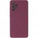 Фото Чохол Silicone Cover Lakshmi Full Camera (AAA) на Samsung Galaxy A52 4G / A52 5G / A52s (Бордовий / Plum) на vchehle.ua