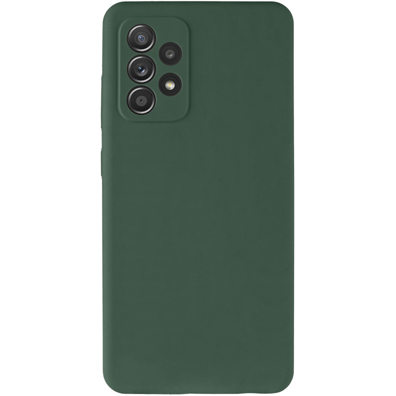 Фото Чохол Silicone Cover Lakshmi Full Camera (AAA) на Samsung Galaxy A52 4G / A52 5G / A52s (Зелений / Cyprus Green) на vchehle.ua