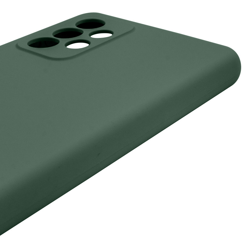Чохол Silicone Cover Lakshmi Full Camera (AAA) на Samsung Galaxy A52 4G / A52 5G / A52s (Зелений / Cyprus Green) в магазині vchehle.ua