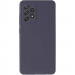 Фото Чохол Silicone Cover Lakshmi Full Camera (AAA) на Samsung Galaxy A52 4G / A52 5G / A52s (Сірий / Dark Gray) на vchehle.ua