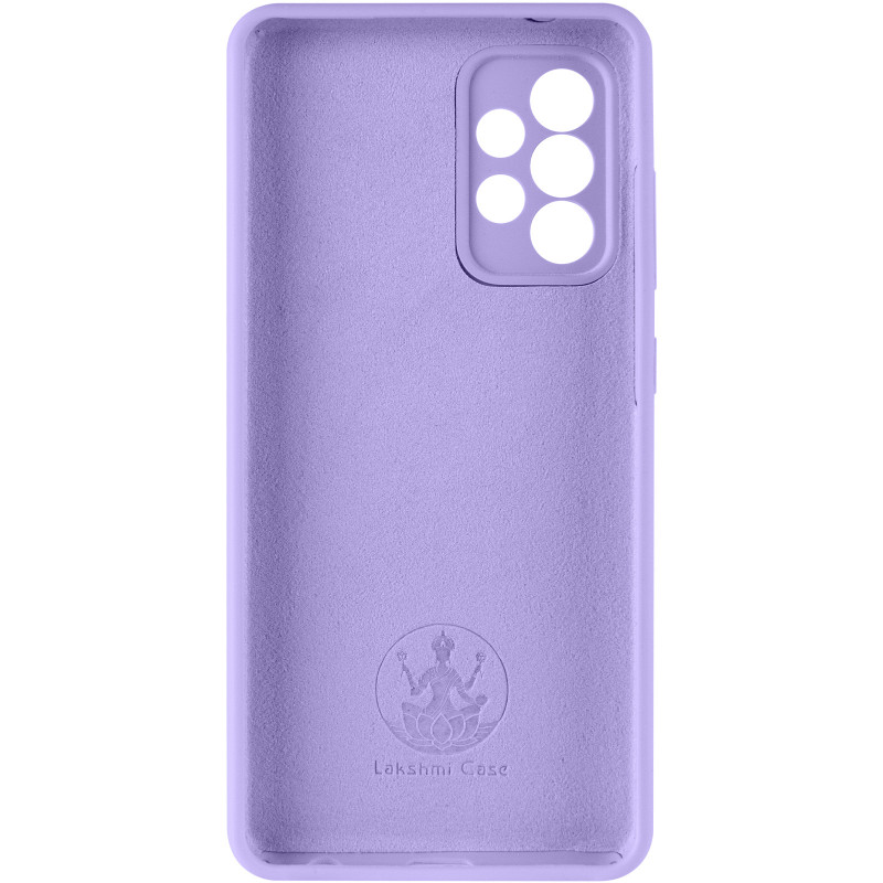 Фото Чохол Silicone Cover Lakshmi Full Camera (AAA) на Samsung Galaxy A52 4G / A52 5G / A52s (Бузковий / Dasheen) в маназині vchehle.ua