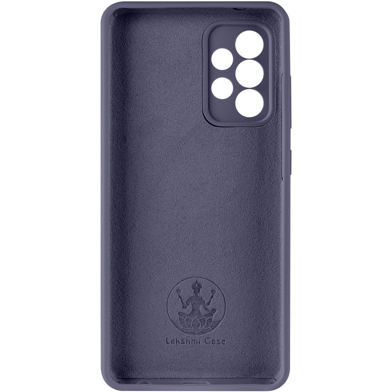 Фото Чохол Silicone Cover Lakshmi Full Camera (AAA) на Samsung Galaxy A52 4G / A52 5G / A52s (Темно-синій / Midnight blue) в маназині vchehle.ua