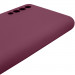 Чохол Silicone Cover Lakshmi Full Camera (AAA) на Samsung Galaxy A50 (A505F) / A50s / A30s (Бордовий / Plum) в магазині vchehle.ua
