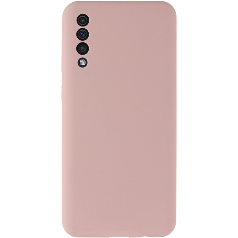 Фото Чохол Silicone Cover Lakshmi Full Camera (AAA) на Samsung Galaxy A50 (A505F) / A50s / A30s (Рожевий / Pink Sand) на vchehle.ua